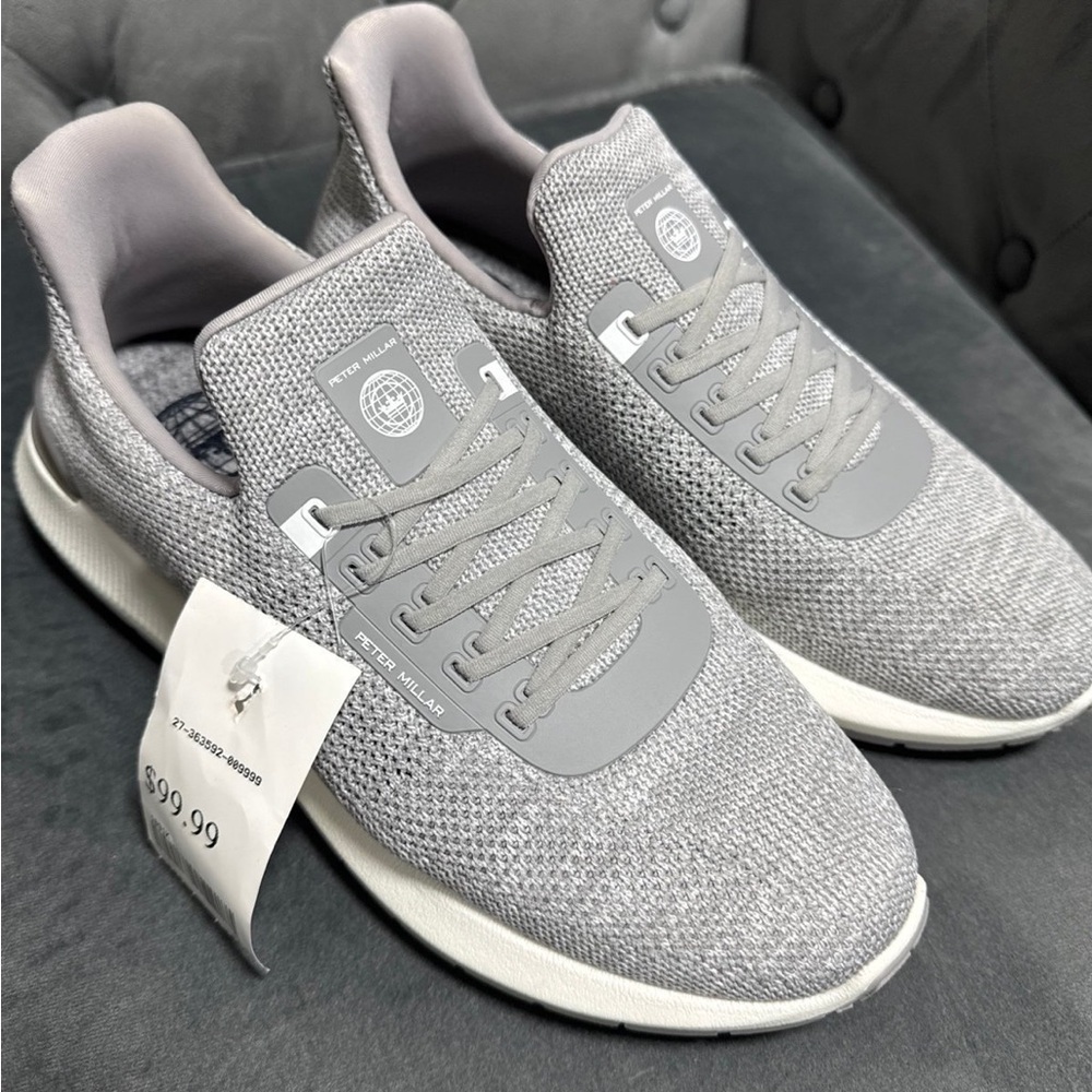 Peter Millar Gray Athletic Shoes NWT.         Hyperlight Apollo Crown